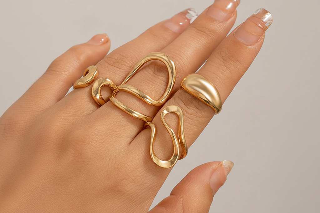 Elegant hand shot