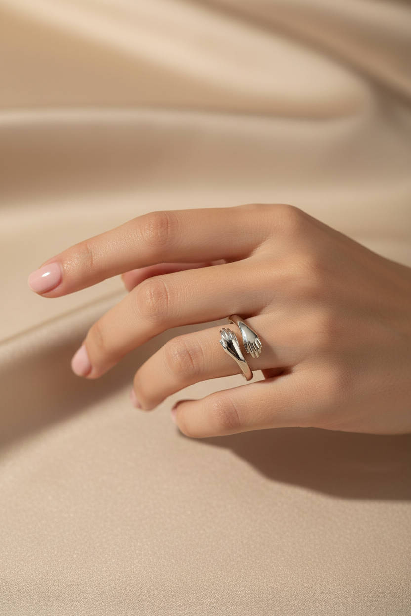 Elegant hand shot