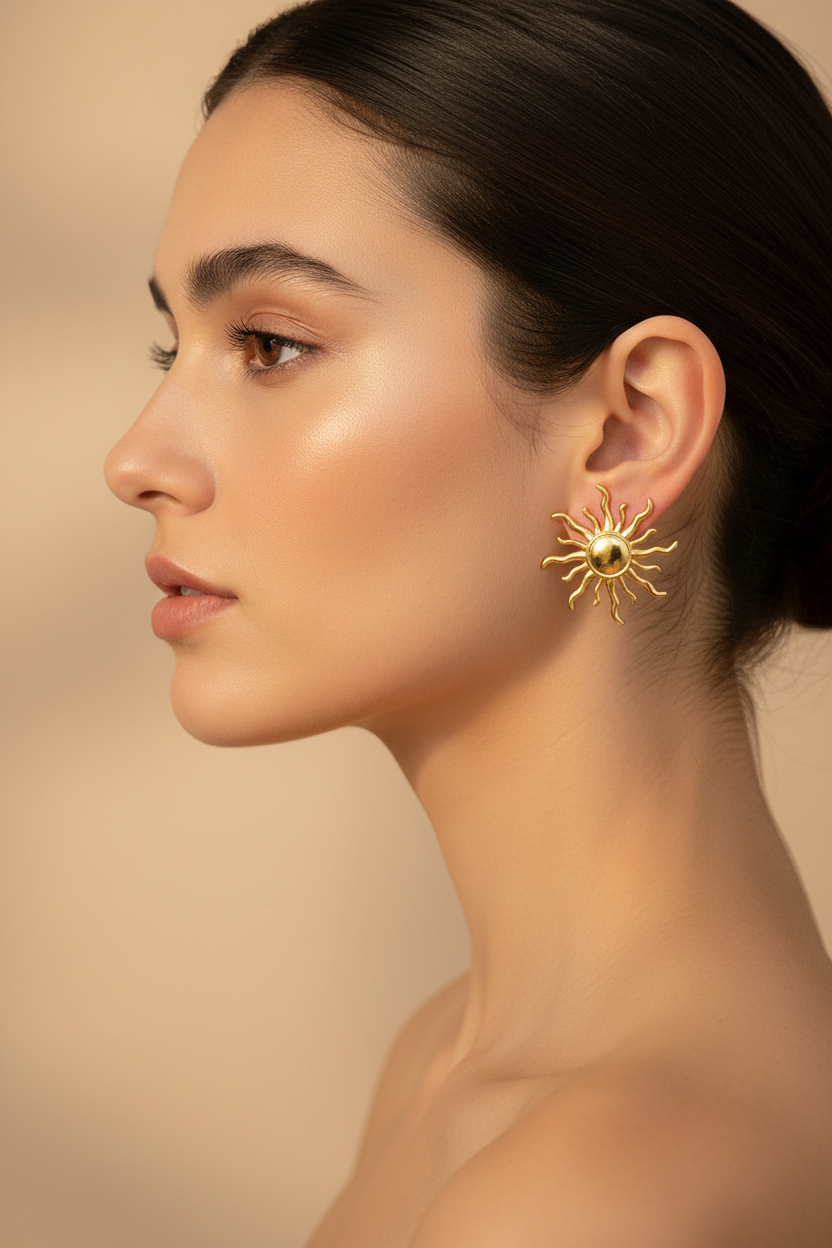 Elegant profile shot