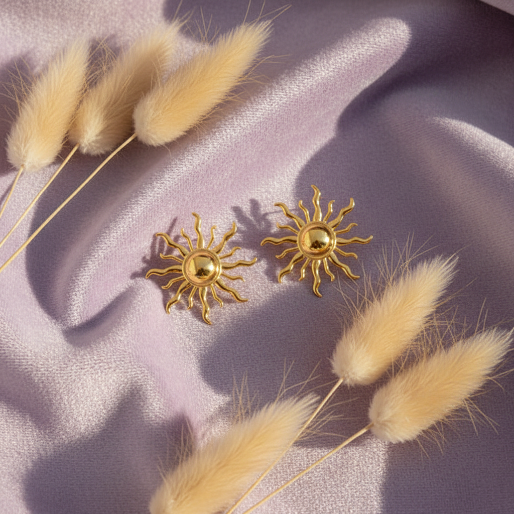 Lavender velvet with pampas grass