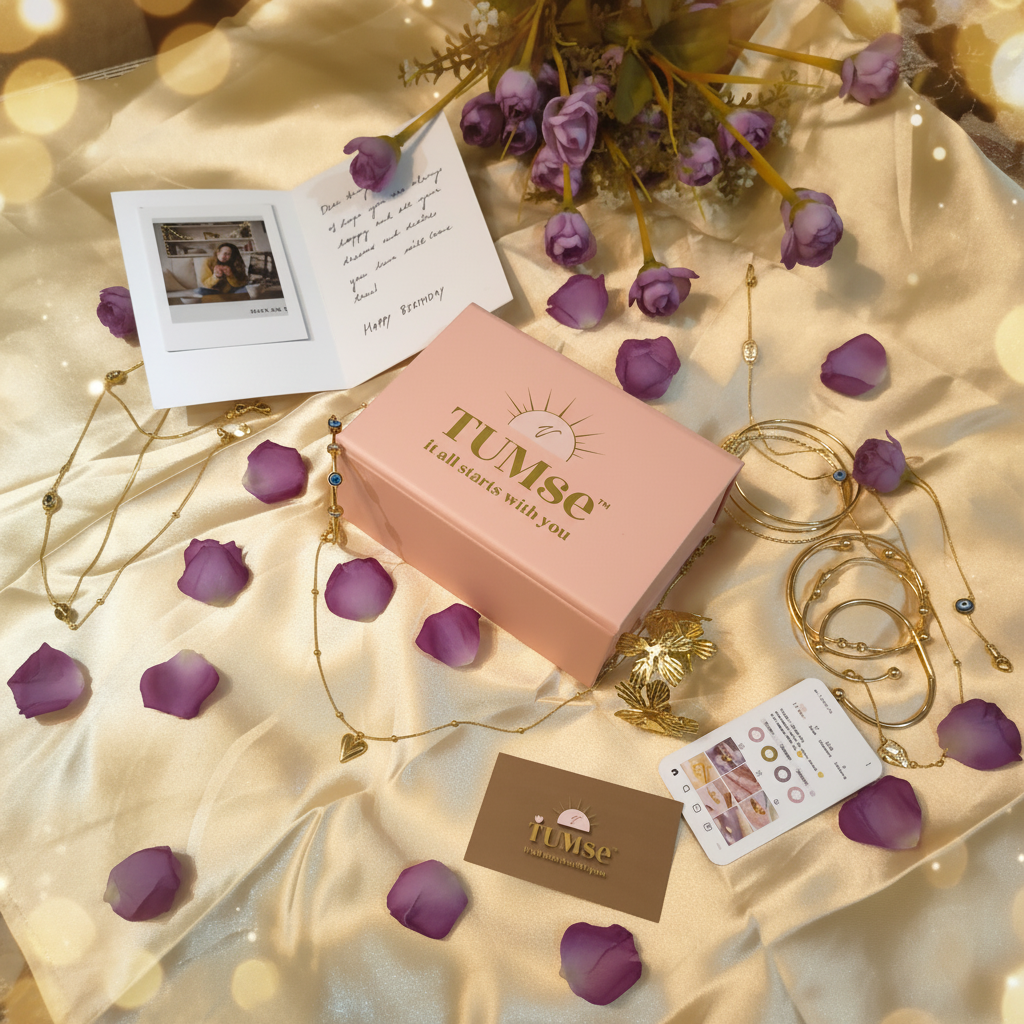 Luxury square flat lay