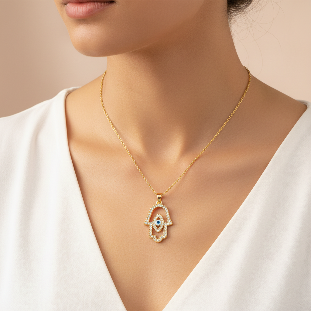 Nazar Shield – Neckline Shot