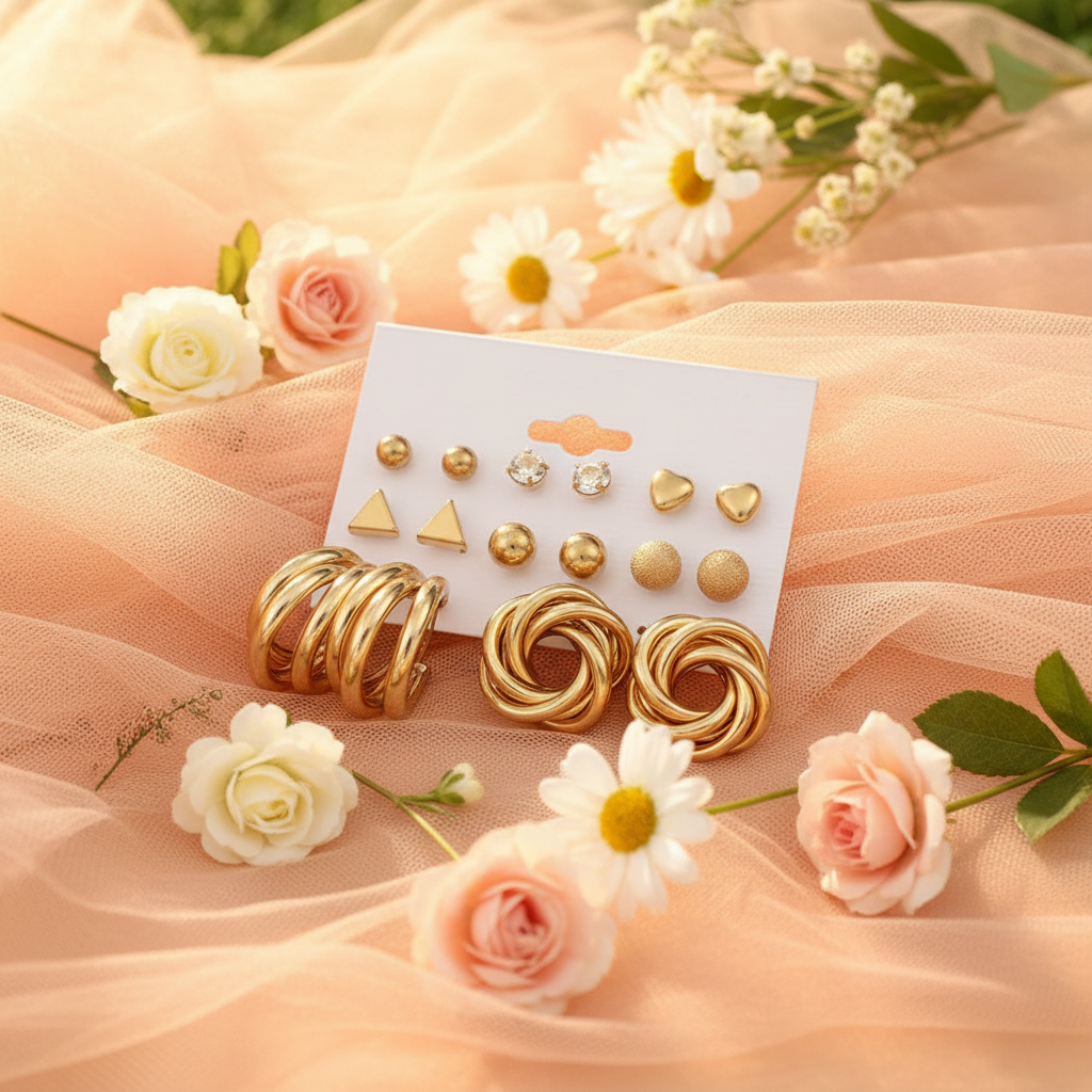 Peach tulle with flowers