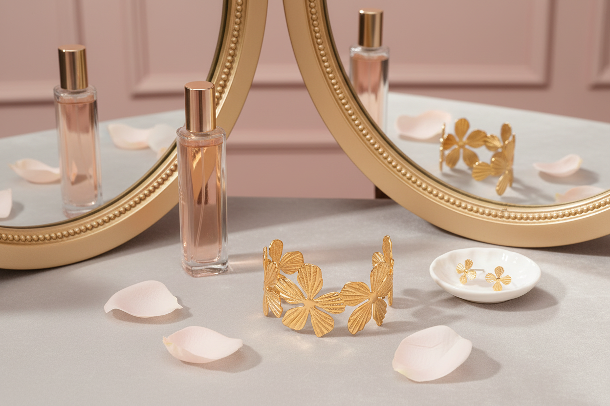 Vanity table lifestyle shot