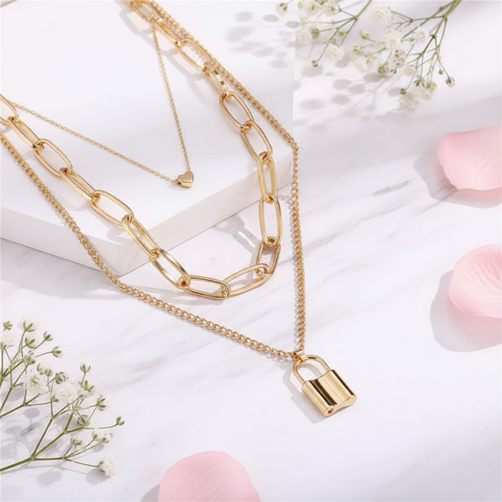 White marble with flowers